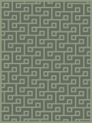 hand-tufted labyrinth sea green full rug